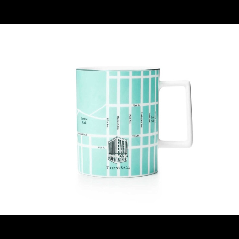 Tiffany Manhattan Map Mug
